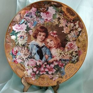Romantic Victorian Keepsakes Plate